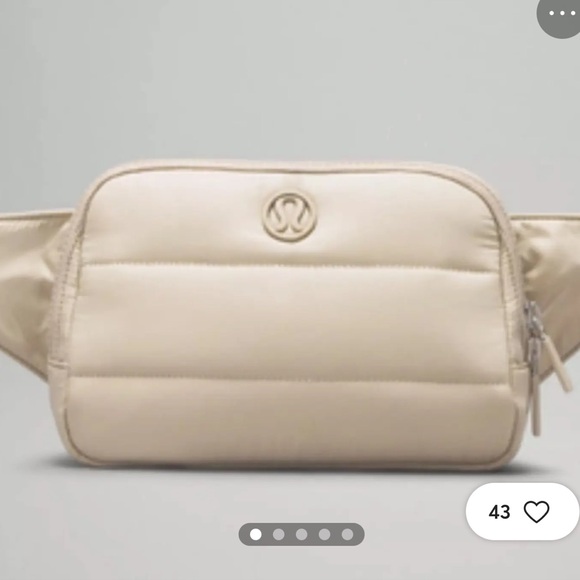 Rare Lululemon Everywhere Belt Bag 1L Wunder Puff Trench - Picture 1 of 9